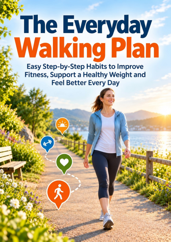 The Everyday Walking Plan: Easy Step-by-Step Habits to Improve Fitness, Support a Healthy Weight and Feel Better Every Day