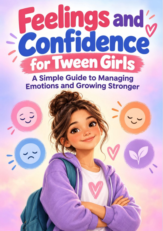 Feelings and Confidence for Tween Girls: A Simple Guide to Managing Emotions and Growing Stronger